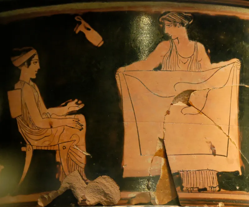 Gynaeceum Scene Louvre 