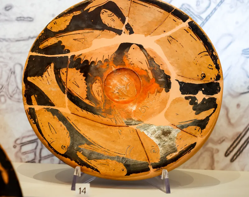 Painter Of The Upsala Fish-Plate - Grffp 1Iib1 36 - Fish - Ferrara Man 
