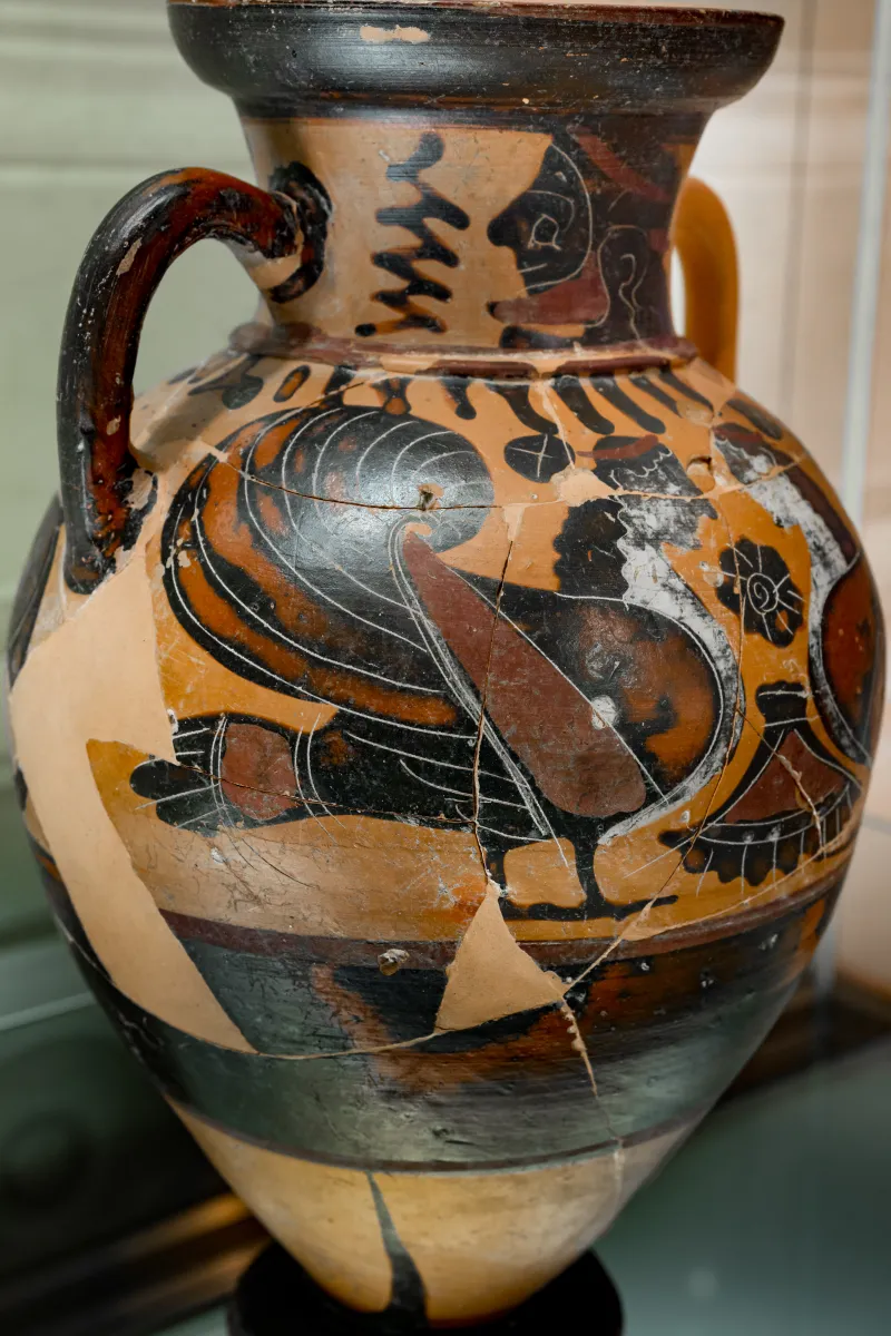 Painter Of Vatican 309 - Abv 121 18 - Head Of Man - Sirens - Panthers - Firenze Man 115111 - 