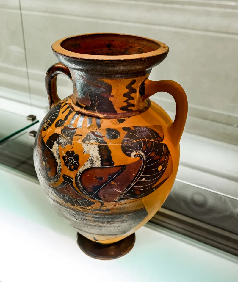 Painter Of Vatican 309 - Abv 121 18 - Head Of Man - Sirens - Panthers - Firenze Man 115111 - 