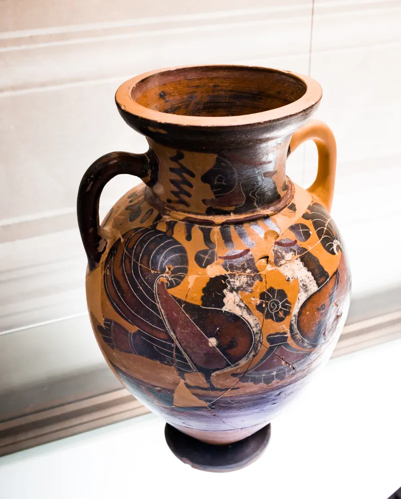 Painter Of Vatican 309 - Abv 121 18 - Head Of Man - Sirens - Panthers - Firenze Man 115111 - 