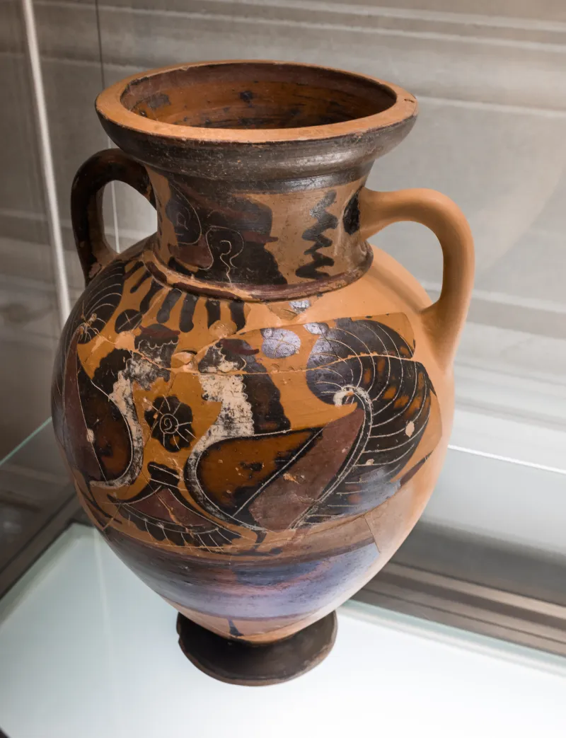 Painter Of Vatican 309 - Abv 121 18 - Head Of Man - Sirens - Panthers - Firenze Man 115111 - 