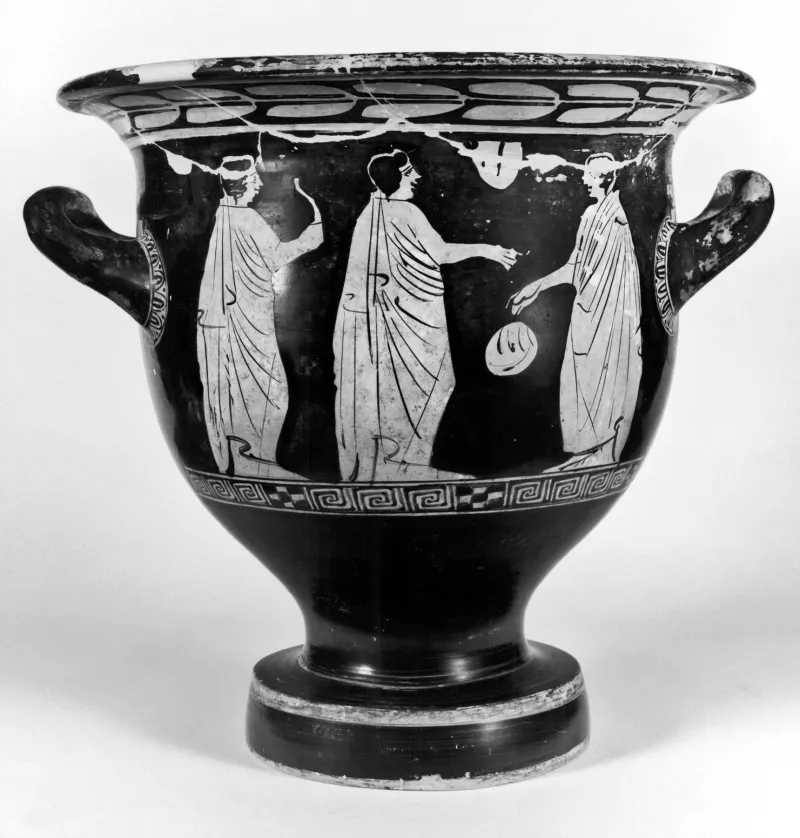 Painter Of Vienna 1089 - Red-Figure Bell Krater - Walters 4873 - Side 