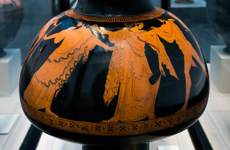 Pan Painter Arv 556 101 Apollon And Idas Fighting For Marpessa 