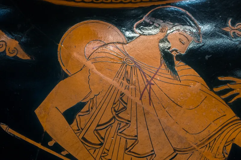 Pan Painter Arv 556 101 Apollon And Idas Fighting For Marpessa 