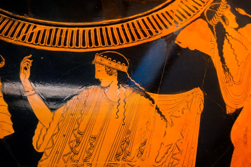 Pan Painter Arv 556 101 Apollon And Idas Fighting For Marpessa 