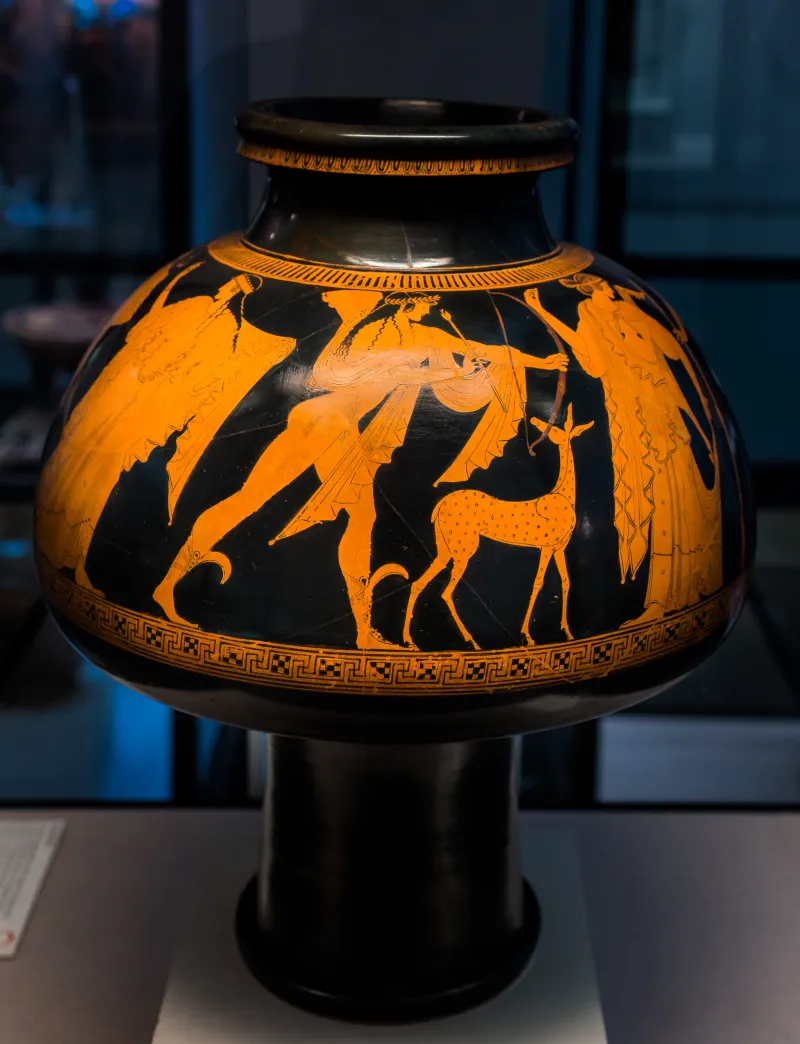 Pan Painter Arv 556 101 Apollon And Idas Fighting For Marpessa 
