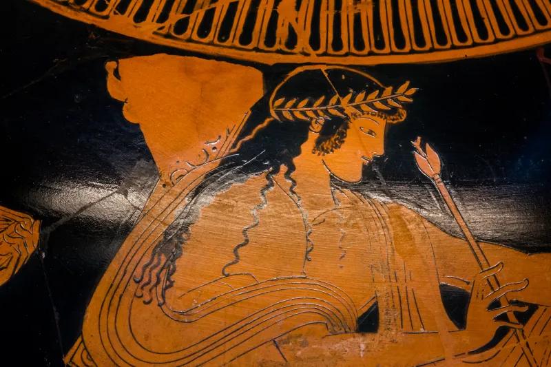 Pan Painter Arv 556 101 Apollon And Idas Fighting For Marpessa 