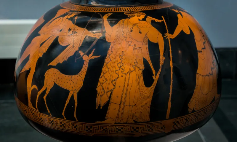 Pan Painter Arv 556 101 Apollon And Idas Fighting For Marpessa 