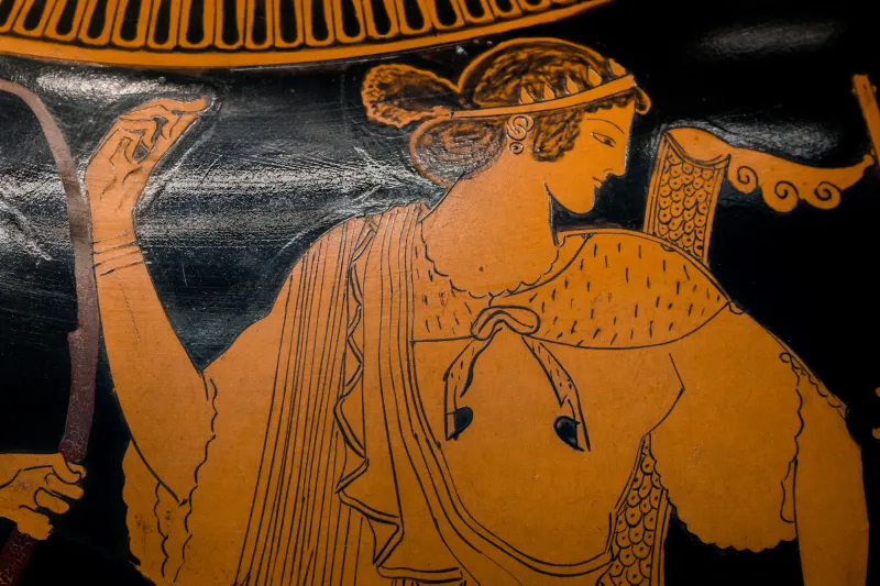 Pan Painter Arv 556 101 Apollon And Idas Fighting For Marpessa 
