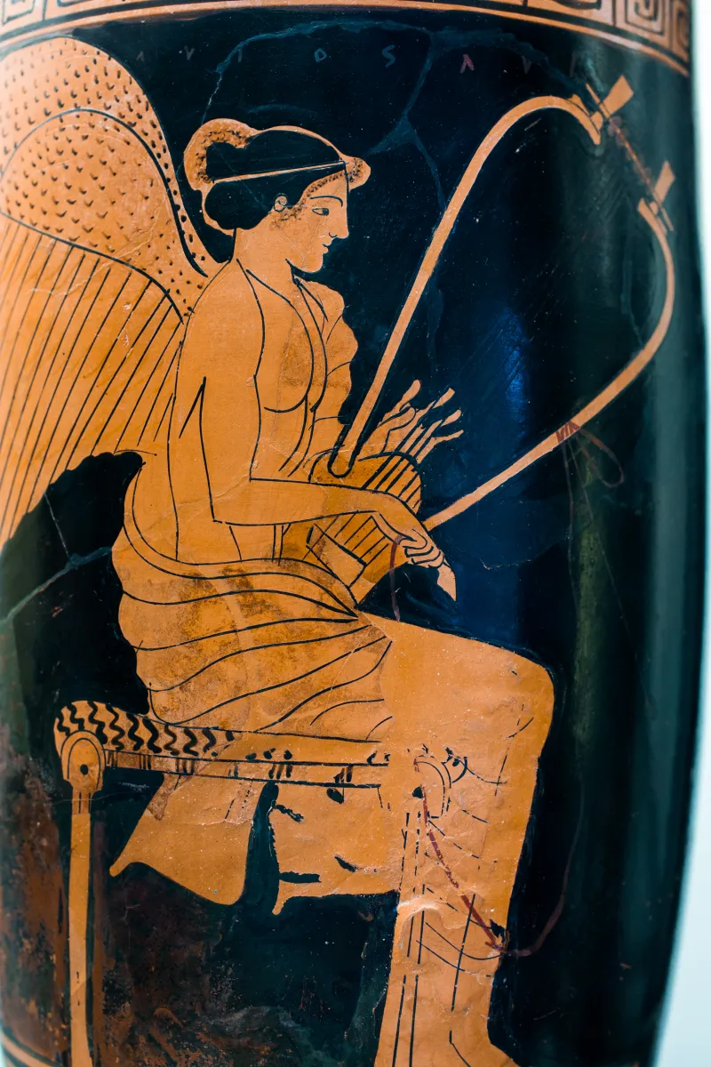 Pan Painter Arv 556 102Extra Eros Playing Barbitos 