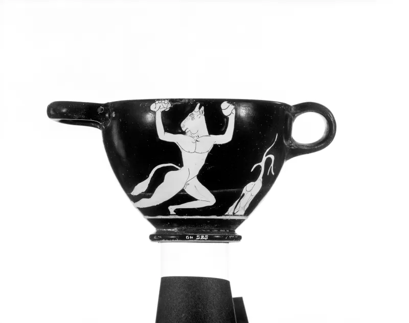 Terracotta Skyphos (Deep Drinking Cup) Met 