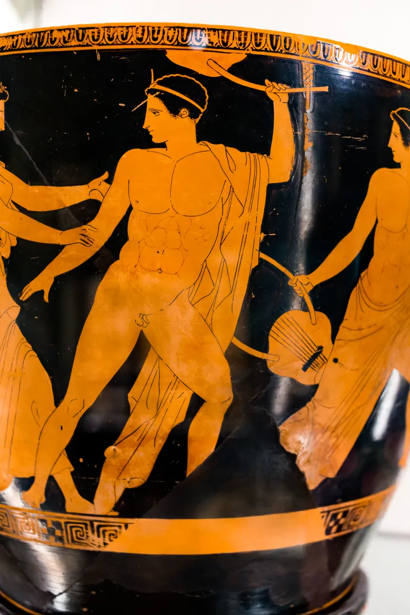 Pantoxena Painter - Arv 1050 1 - Eos Pursuing Tithonos - Old Man And Youths - Paris Bnf Cabmed 846 - 