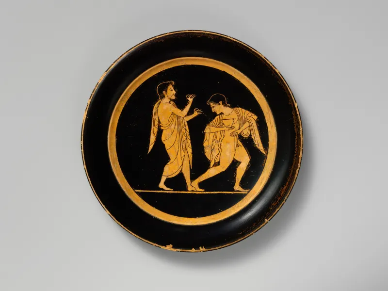 Terracotta Plate Met 