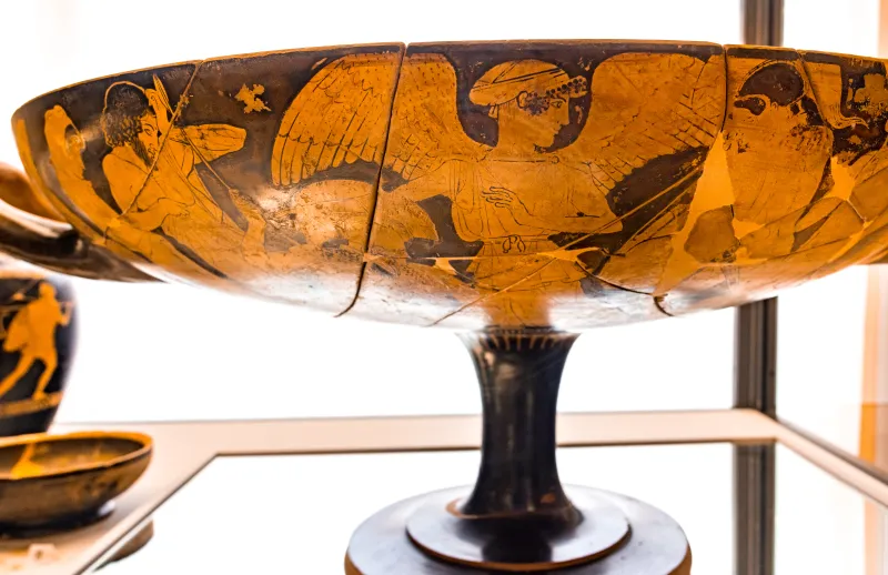 Penthesilea Painter - Arv 882 35 - Theseus And Peirithoos - Deeds Of Theseus - Memnon And Achilles Fighting - Ajax And Odysseus Quarrelling - Ferrara Man 44885 - 