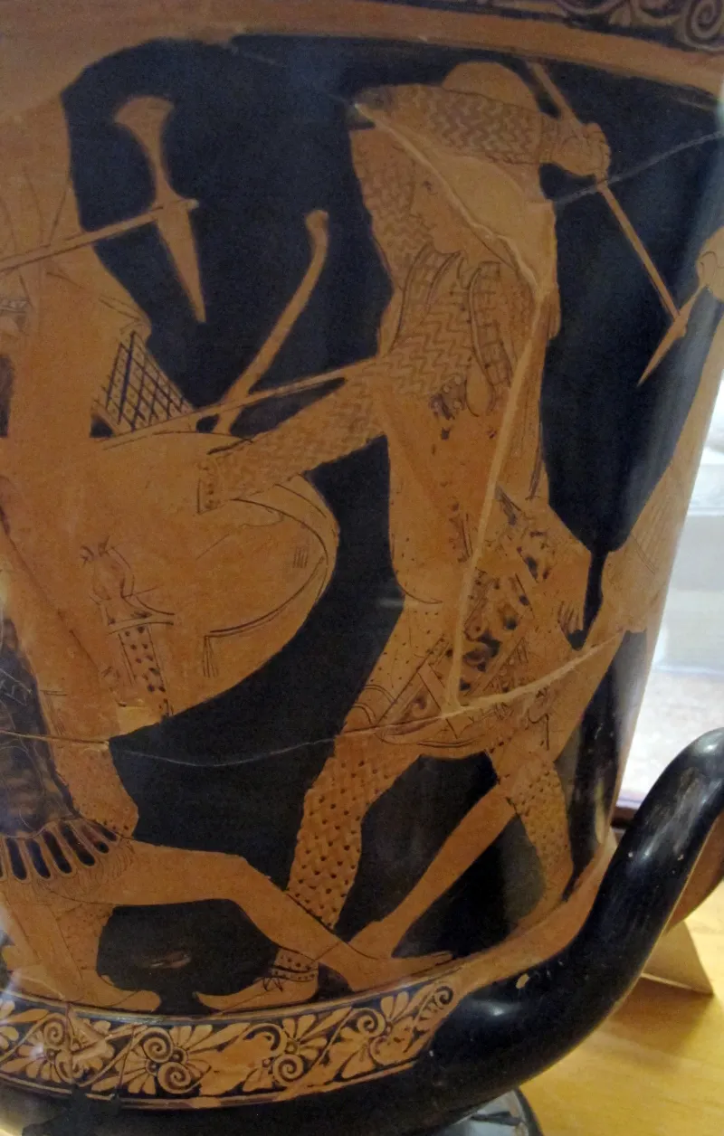 Pittore Di Pentesilea, Cratere A Calice, 450 