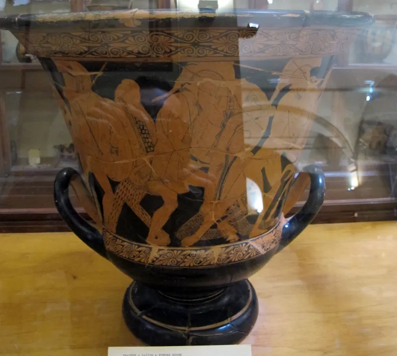 Pittorfe Di Pentesilea, Cratere A Calice, 450 