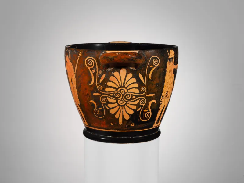 Terracotta Skyphos (Deep Drinking Cup) Met 