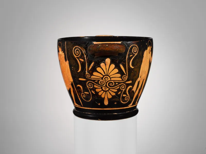 Terracotta Skyphos (Deep Drinking Cup) Met 