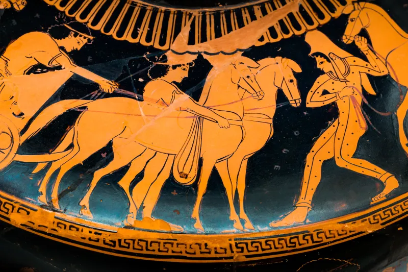 Pezzino Group Arv 32 3 Amazons Harnessing A Quadriga - Athletes 