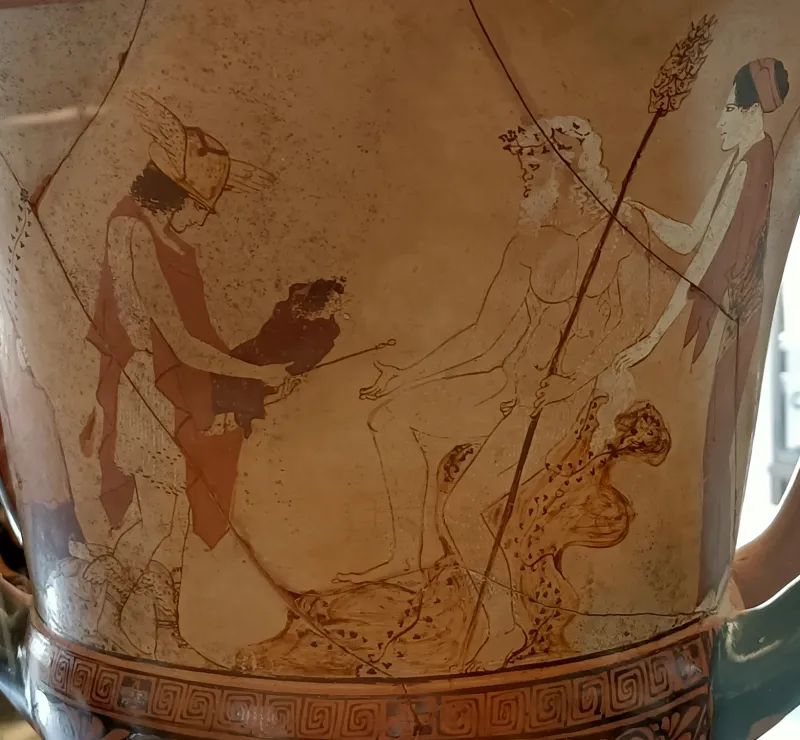 Phiale Painter, Ancient Greek Pottery In The Museo Gregoriano Etrusco 