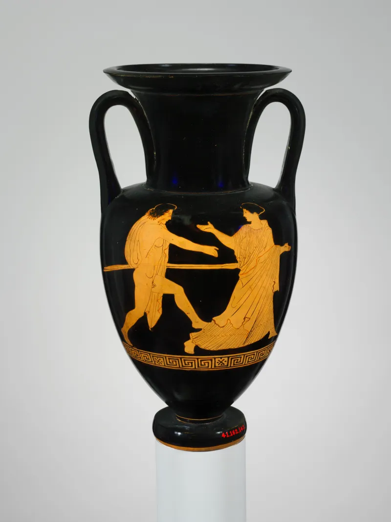 Terracotta Nolan Neck-Amphora (Jar) Met 