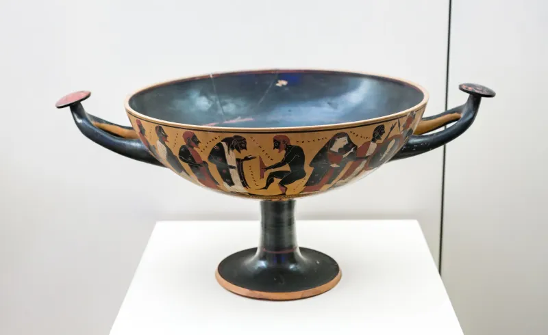 Comparable With The Phrynos Painter - Abv Extra - Centaur - Warriors Arming And Departing - Roma Mnevg 50586 - 