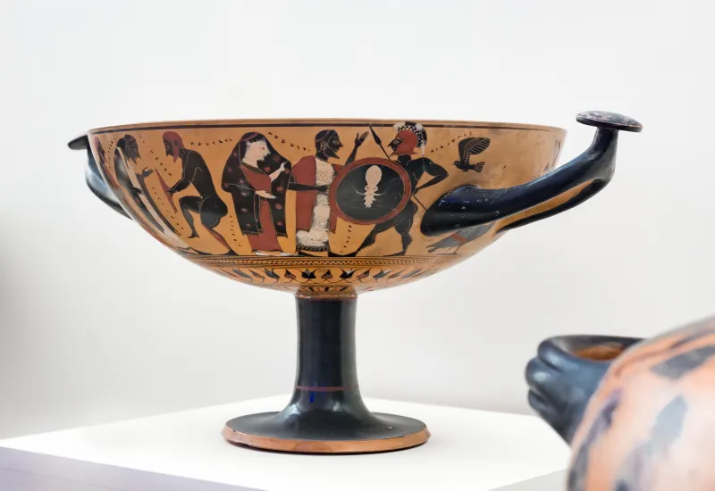 Comparable With The Phrynos Painter - Abv Extra - Centaur - Warriors Arming And Departing - Roma Mnevg 50586 - 