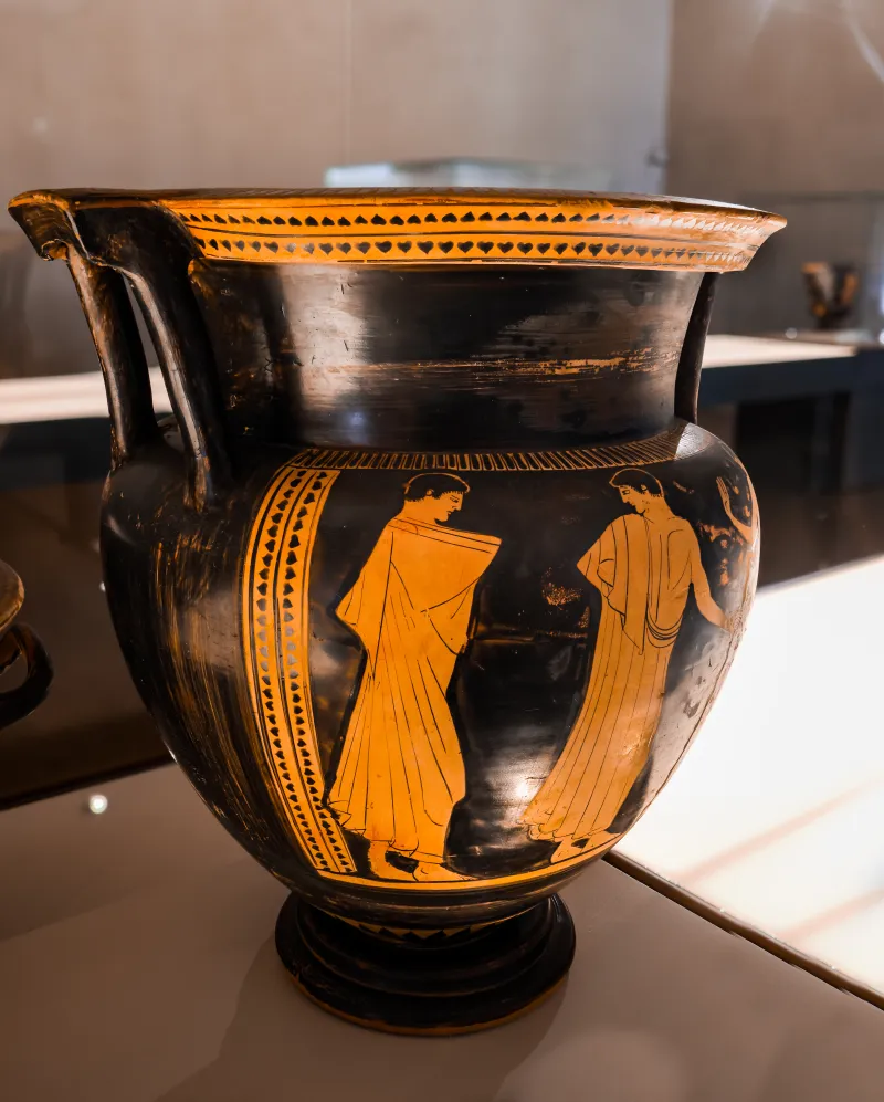 Pig Painter - Arv 563 6 - Theseus Killing Minotauros - Draped Youths - Ferrara Man 817 - 