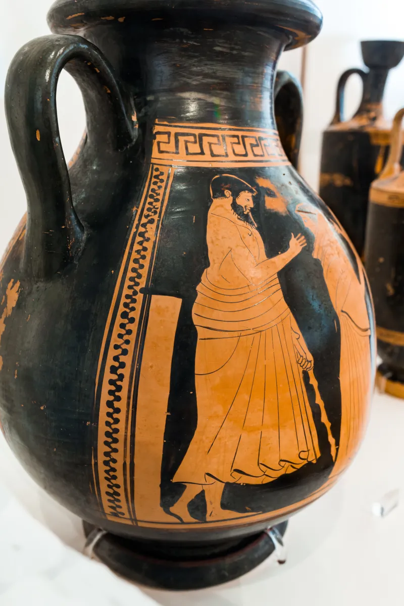 Pig Painter - Arv 564 29 - Boy Between Man And Youth - Man And Youths - Athens Nam 1427 - 