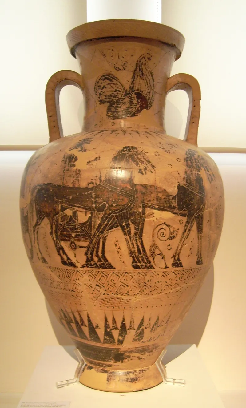 Nama - Black-Figure Amphora By The Piraeus 