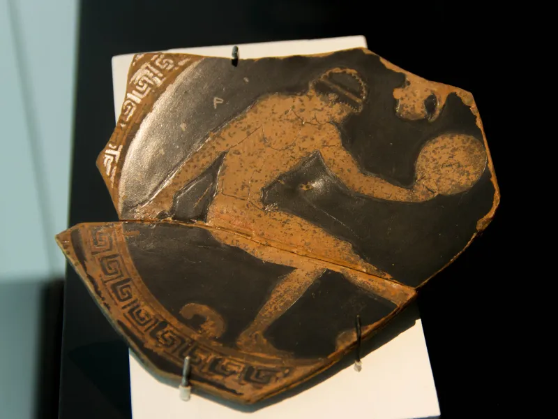 Fragment D'une Coupe Grecque, Peintre De 