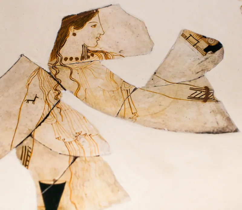 Pistoxenos Painter Arv 860 2 Thracian Woman Killing Orpheus - Young Riders 