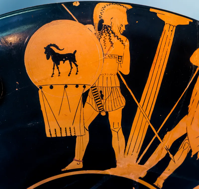 Pistoxenos Painter Arv 861 10 Youth And Seated Old Men - Warriors Leaving Home 