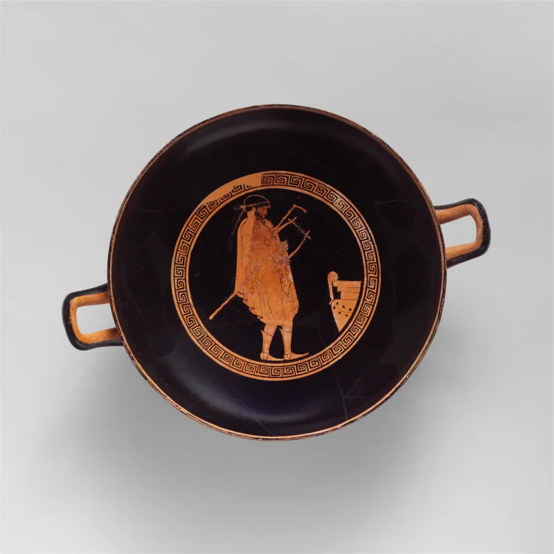 Terracotta Kylix (Drinking Cup) Met 