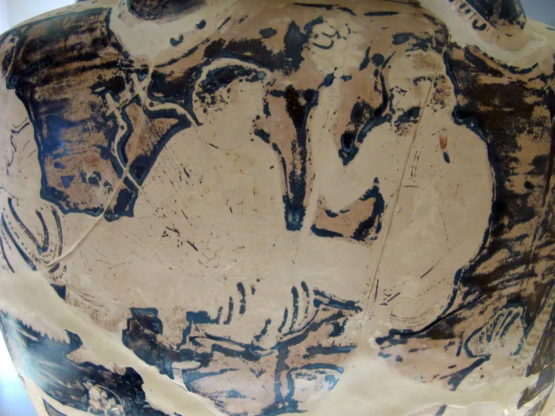 Polion, Cratere A Volute Con Scene Mitologiche, 420 Ca, Da Tomba 127 Valle Trebba 
