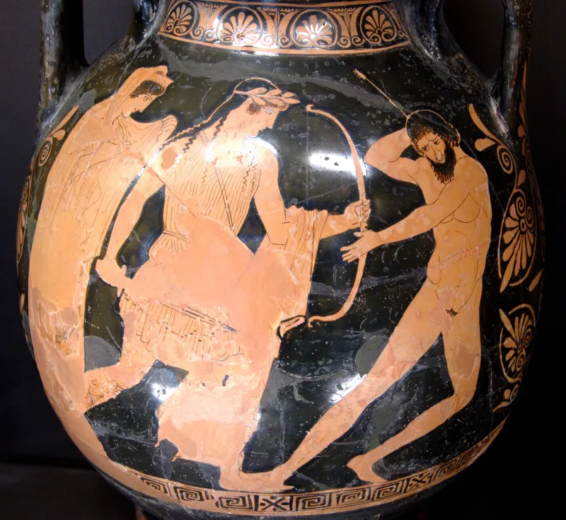 Apollo Tityos Leto Louvre 