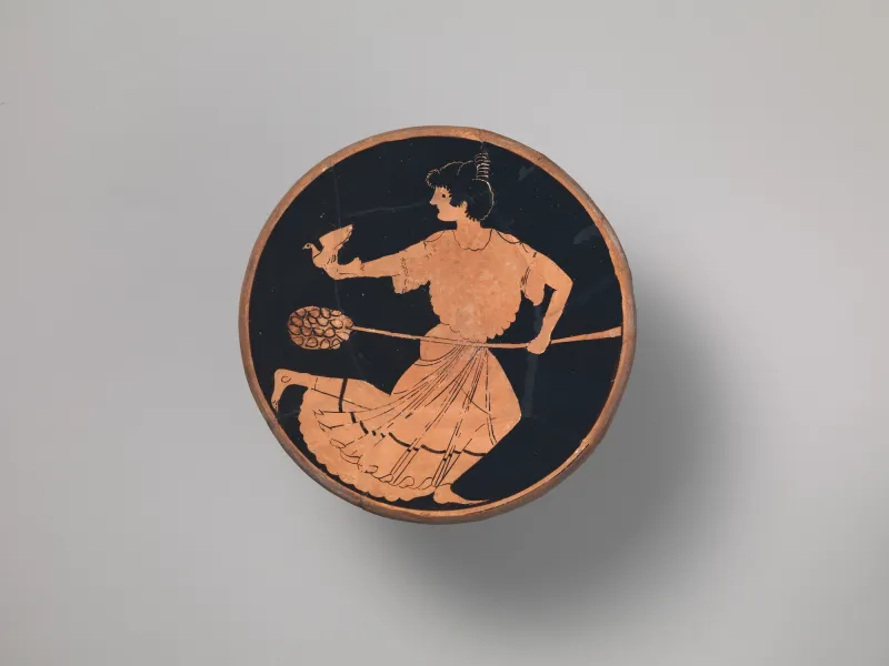 Terracotta Kylix (Drinking Cup) Met 
