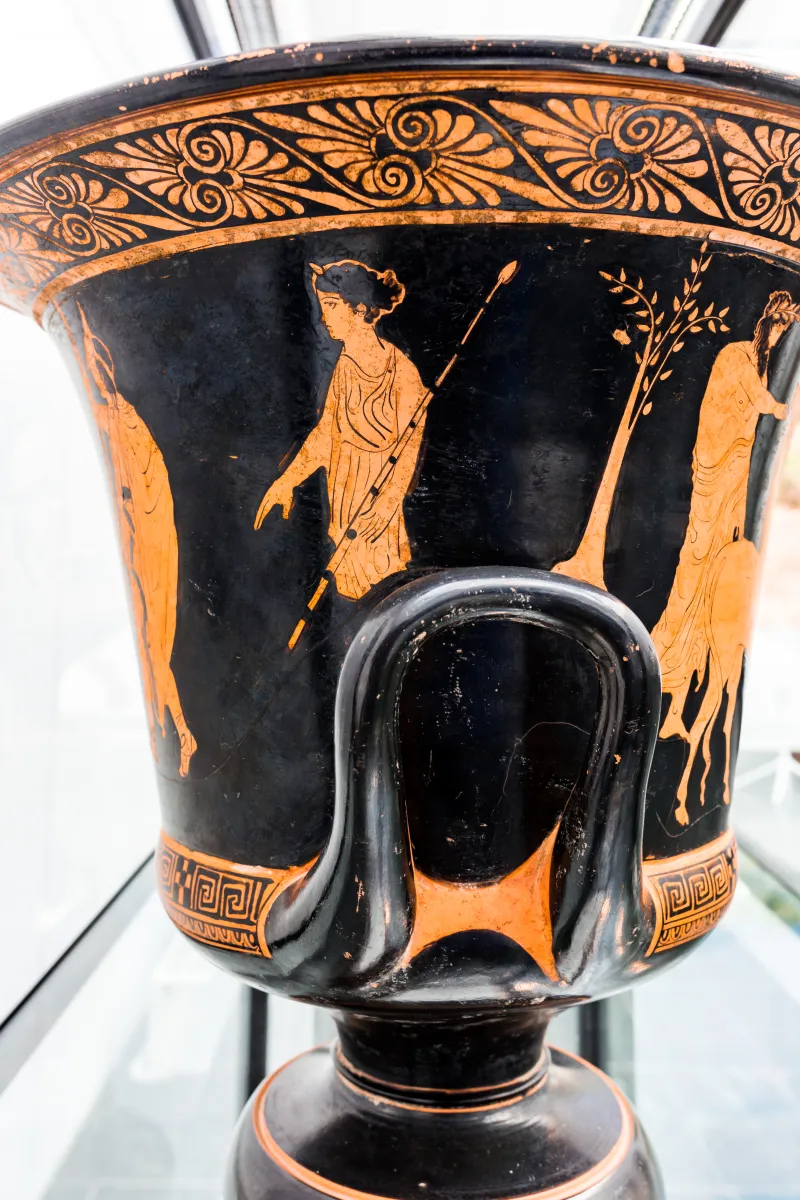 Manner Of The Dinos Painter - Arv Extra - Theseus And The Bull - Leda And The Egg - Montesarchio Mandsc 28443 - 