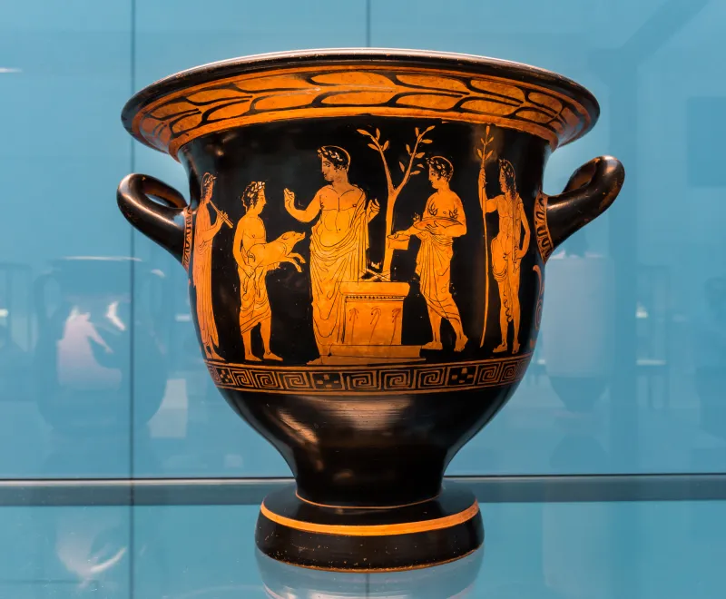 Pothos Painter - Arv 1190 Extra - Sacrifice Of Piglet To Apollon - Youths - München As - 