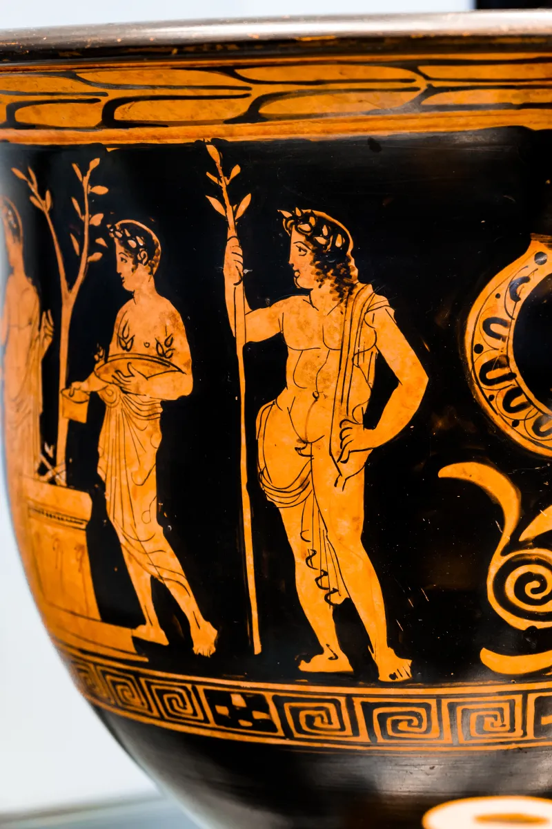 Pothos Painter - Arv 1190 Extra - Sacrifice Of Piglet To Apollon - Youths - München As - 