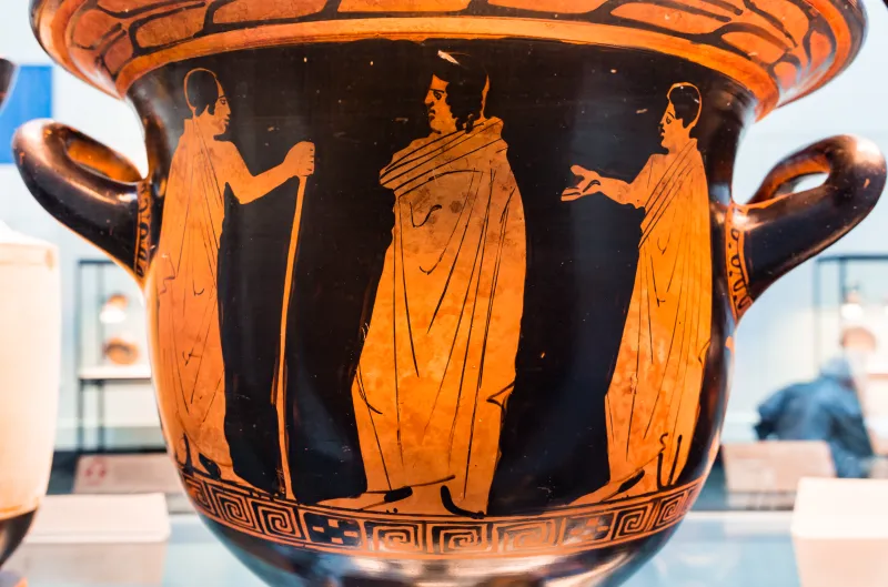 Pothos Painter - Arv 1190 Extra - Sacrifice Of Piglet To Apollon - Youths - München As - 