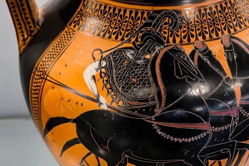 Priamos Painter - Abv 330 Extra - Athena In Quadriga - Fight - Frankfurt Am - 