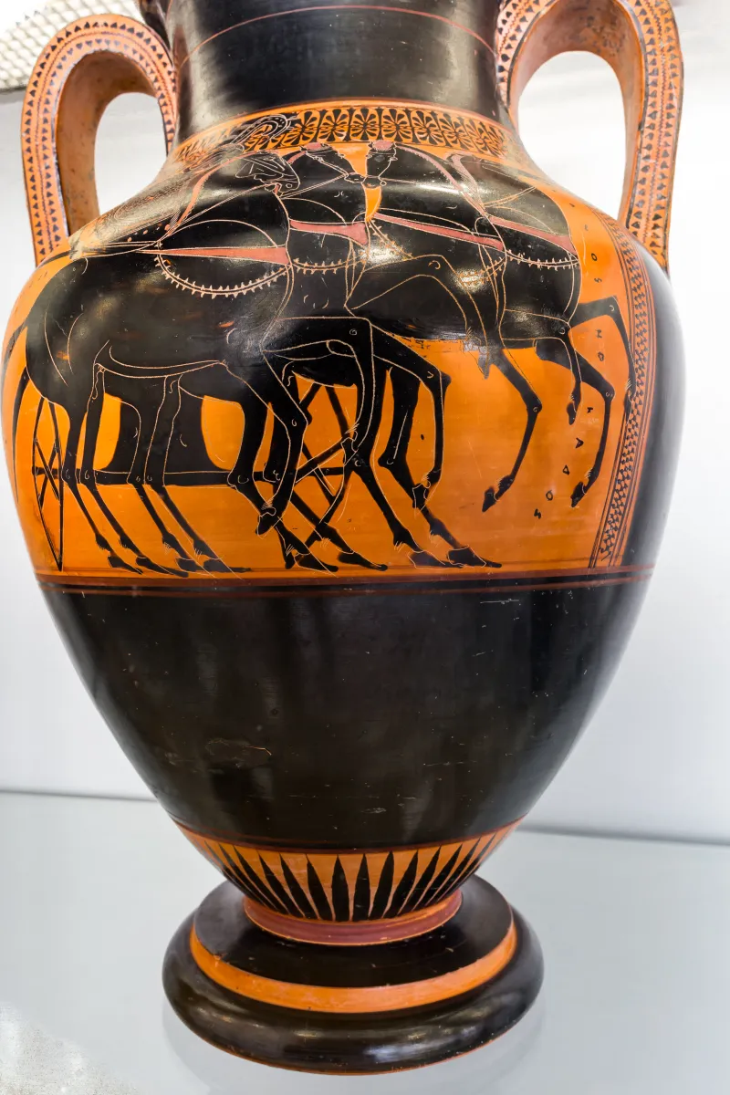 Priamos Painter - Abv 330 Extra - Athena In Quadriga - Fight - Frankfurt Am - 