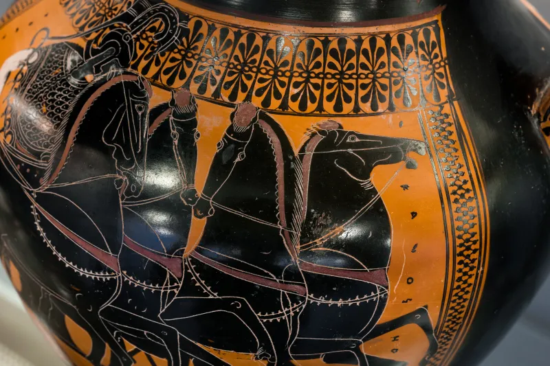 Priamos Painter - Abv 330 Extra - Athena In Quadriga - Fight - Frankfurt Am - 