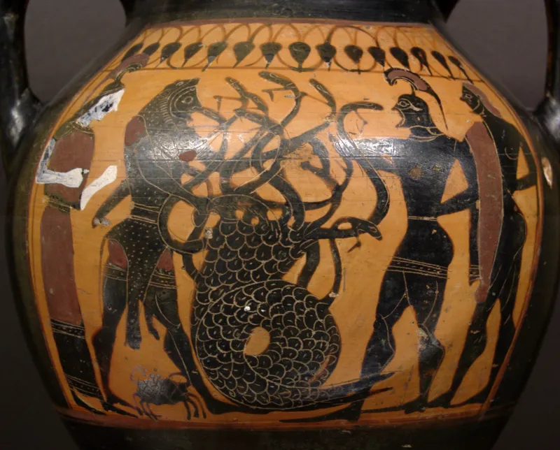 Lernaean Hydra Louvre 