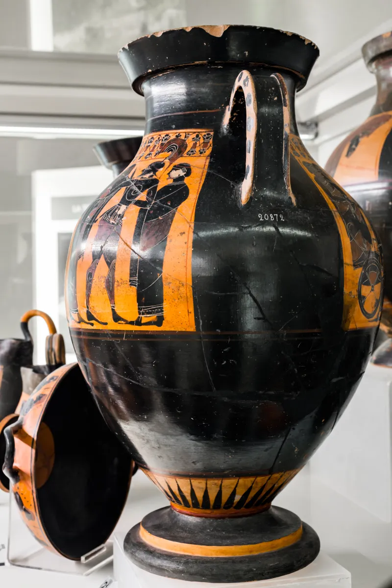 Princeton Painter - Abv Extra - Warriors Departing - Warriors Departing With Chariot - Roma Mnevg 20872 - 