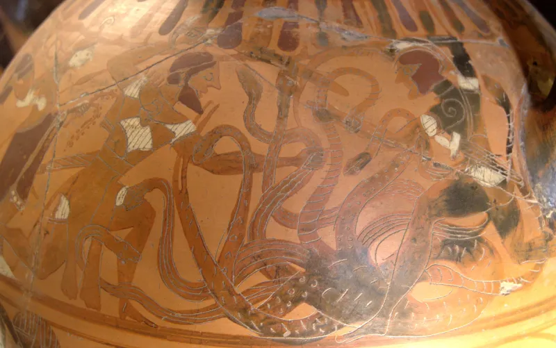 Lernaean Hydra Louvre 