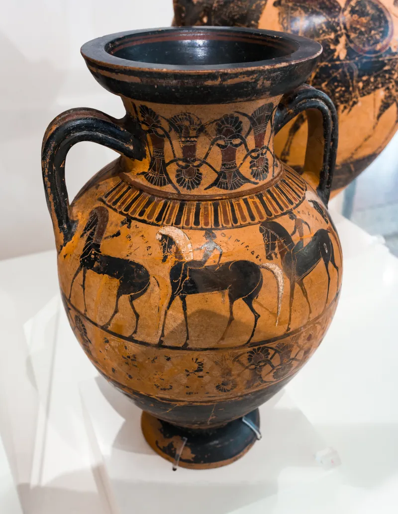 Prometheus Painter - Abv Extra - Herakles And The Amazons - Young Horsemen - Athens Nm 27524 - 