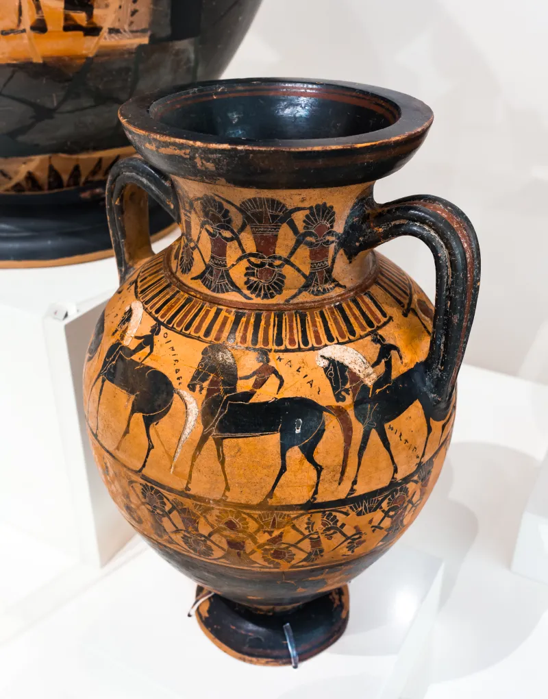 Prometheus Painter - Abv Extra - Herakles And The Amazons - Young Horsemen - Athens Nm 27524 - 
